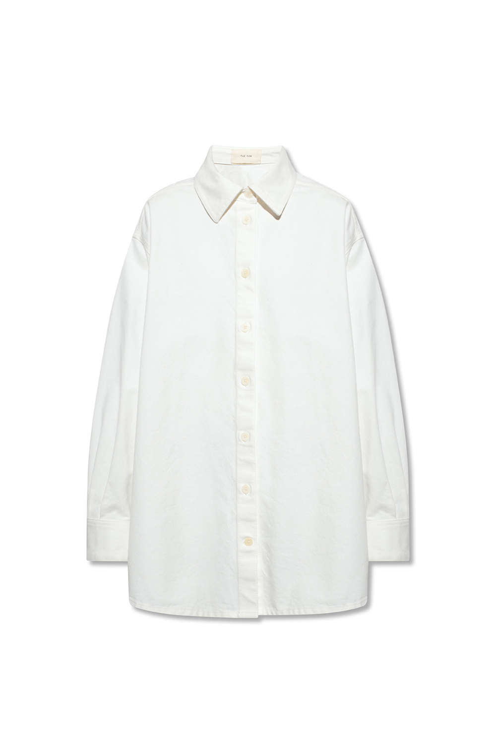 新品未使用the row Frannie Shirt デニムシャツ　xs Frannie Shirt — Blue – La Garçonne